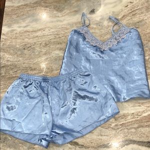 NWT brazilian boutique silky pajama set🤍